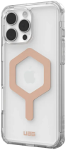 Urban Armor Gear Чехол для iPhone 16 Pro Plyo case с MagSafe, Ice/Gold