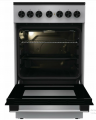 Электрическая плита Gorenje GEC5B20SG / поверхность - стеклокерамика, конфорок - 4 шт, духовка - 68 л, гриль, 85 см x 50 см x 59.4 см / Global