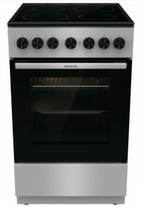 Электрическая плита Gorenje GEC5B20SG / поверхность - стеклокерамика, конфорок - 4 шт, духовка - 68 л, гриль, 85 см x 50 см x 59.4 см / Global