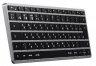 Satechi Беспроводная клавиатура Slim X1 Bluetooth Keyboard для планшетов iPad | Раскладка - Русская | Цвет- Серый космос | Подсветка клавиш-есть | Цифровой блок-нет | Интерфейс подключения-Bluetooth | Тип питания-аккумулятор | Материал корпус-металл