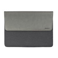 Mageasy чехол с магнитной откидной крышкой MagSleeve | MacBook 15"& 16" | Premium кожа | Цвет: Черный