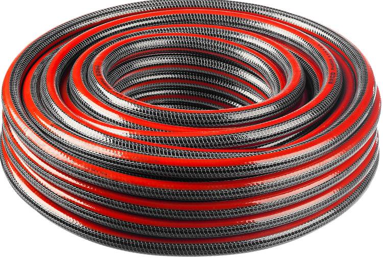 Шланг Raco Premium 1", 25 м, 40 атм, пятислойный поливочный, усиленный двумя слоями армирования 40300-1-25_z01