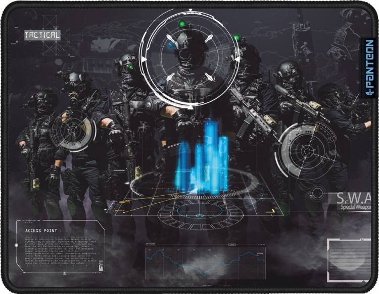 Jetaccess Panteon GP-82SS SWAT малая (покрытие Speed Control, 360x280x3мм) Профессиональная игровая поверхность