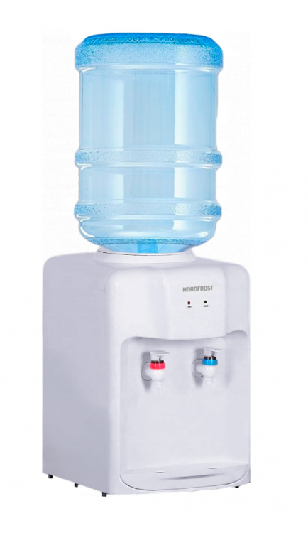 Кулер для воды NORDFROST D-10W  / мощность охлаждения 65 Вт; производительность охлаждения 1 л/час; мощность нагрева 420 Вт; бак из нержавеющей стали; 27.5 см x 39.7 см x 29.8 см