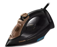 Philips утюг GC3929/60 / 2600Вт, подача пара 45 г/мин, паровой удар 200 г/мин, самоочистка, автоотключение, черно-коричневый / Global