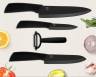 Набор керамических кухонных ножей Xiaomi Huohou Nano Ceramic Knife Black HU0010, JOYA