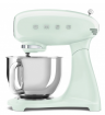 Smeg Планетарный миксер SMF03PGEU | Коллекция: Стиль 50-х г.г. | Цвет: Пастельный зеленый | Мощность: 800 Вт | Количество скоростей: 10 | Объем чаши: 4,8л | Материал корпуса: Металл