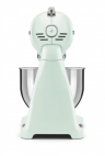 Smeg Планетарный миксер SMF03PGEU | Коллекция: Стиль 50-х г.г. | Цвет: Пастельный зеленый | Мощность: 800 Вт | Количество скоростей: 10 | Объем чаши: 4,8л | Материал корпуса: Металл