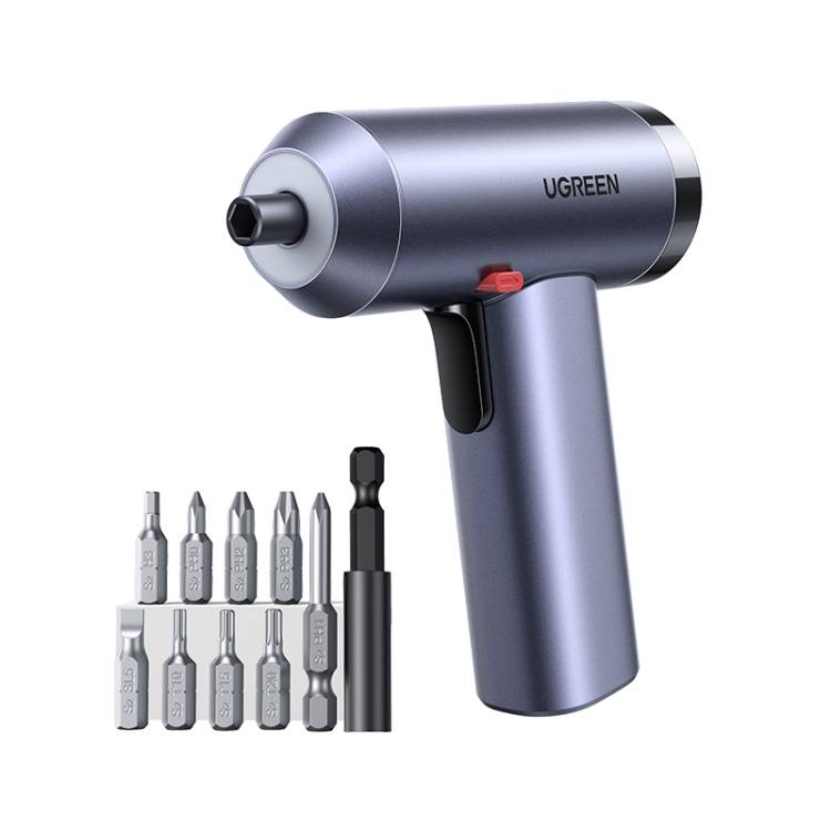 Ugreen Шуруповерт для сборки мебели с набором бит UT118 | Electric Screwdriver Set | 10 бит в комплекте