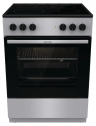 Электрическая плита Gorenje GEC6A11SG / поверхность - стеклокерамика, конфорок - 4 шт, духовка - 65 л, 85 см x 60 см x 60 см / Global