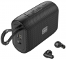 Беспроводная колонка с наушниками Hoco HC15/ Bluetooth 5.3/ 1*5W/ 1200mAh/ FM-радио/ micro SD/ USB/ AUX