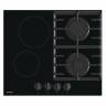 Встраиваемая комбинированная панель Gorenje GCE691BSC / конфорок : 4 шт (газ.: 2 шт / эл.: 2 шт), материал - стеклокерамика, эмалированная сталь, газконтроль, электроподжиг, 56 см*5.2 см*49 см / Global