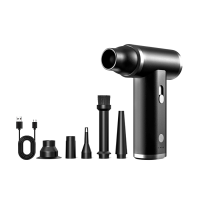 Воздуходувка аккумуляторная для автомобиля / компьютера Avalonica AVA JF01 Pro 110000 об/мин , 4000 мАч, 80 Вт, серая