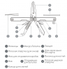 Мультитул Xiaomi HuoHou Mini Multi-Tools HU0140, 11 инструментов