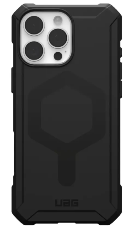 Urban Armor Gear Чехол для iPhone 16 Pro Max Essential Armor case с MagSafe, Black