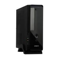 Корпус MiniITX ExeGate MI-209 Black, miniITX/mATX, <M450, 80mm>, 2*USB, Audio <EX268701RUS>