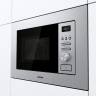 Встраиваемая микроволновая печь Gorenje BM201AG1X / 20 л, 800 Вт, гриль, автоматическая разморозка, дисплей Global