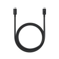 Satechi Кабель Thunderbolt 4 Pro Cable. Длина: 1м для iPhone 16 Pro Max | для зарядки до 240 Вт | для передачи данных и видео со скоростью до 40 Гбит/с | Разрешение до 8K/60 Гц на одном внешнем мониторе