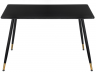 Woodville Стол Bianka черный | Ширина - 80; Высота - 76; Длина - 120 см