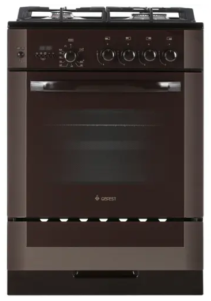 Газовая плита GEFEST ПГ 6500-04 0245 коричневый | конфорок - 4 шт | духовка - 52 л | электроподжиг | газ-контроль панели | гриль | чугунные решетки | 60 см x 85 см x 60 см Global