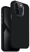 Uniq Чехол Lyden для iPhone 15 Pro (Magsafe) Искусственная кожа, Black