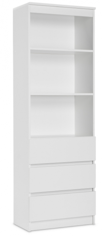Woodville Стеллаж "Мадера" М600 лдсп белый | Ширина - 60; Глубина - 35; Высота - 180 см