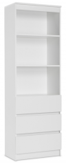 Woodville Стеллаж "Мадера" М600 лдсп белый | Ширина - 60; Глубина - 35; Высота - 180 см