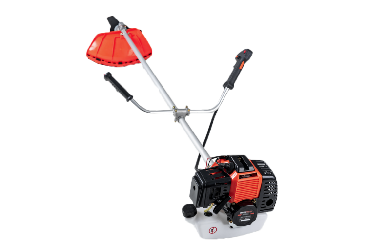 Бензотриммер MGT-56 (3,2л.с,56 см?, 2-такт, диск 40-зуб, ранцевый ремень, неразъемная штанга) MAXPILER / PIT / P.I.T.