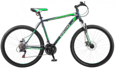 Велосипед 27,5" Десна 2710 MD | Размер рамы - 17,5" | Размер колеса - 27,5" | Количество скоростей - 21 | Материал рамы - Сталь Hi-Ten