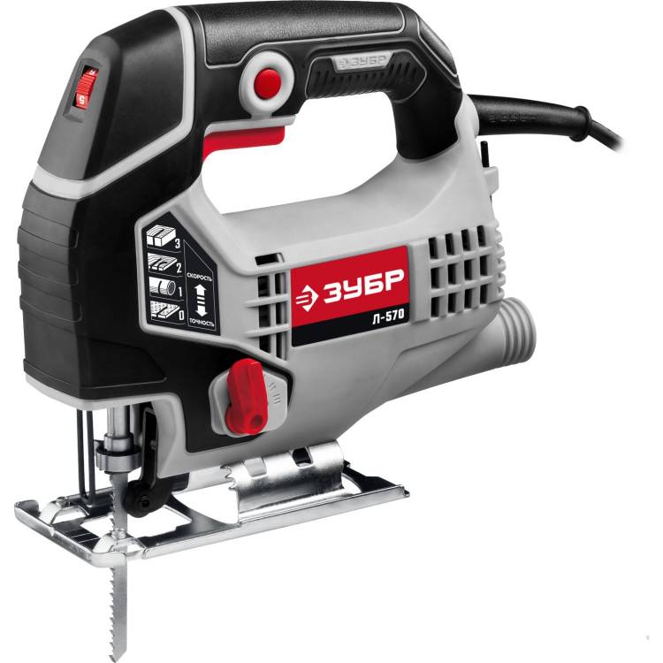 Зубр Л-570 Лобзик электрический, 570 Вт
