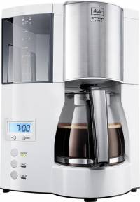 Кофеварка капельная Melitta Optima Timer 850Вт белый