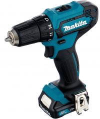 Дрель-шуруповёрт Makita DF333DWAE | 2 АКБ | Максимальный крутящий момент - 30 Н·м | Нап 12 В Global