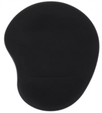 Коврик для мыши Buro BU-GEL (S) черный, нейлон, 225х190х2мм / Global