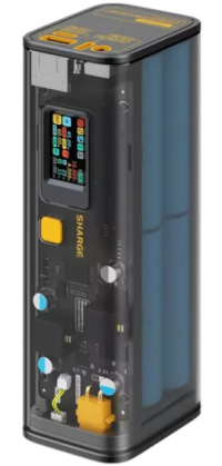 SHARGE Внешний Аккумулятор STORM-2 25600 мАч | 2 x USB-C | 1 x USB-A | Поддерживает 100 Вт
