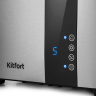 Тостер Kitfort KT-2047 850Вт | Отделения для ломтиков: 2, функции: подогрев, размораживание, степеней обжаривания: 7, съемный поддон для крошек, серебристый | Global
