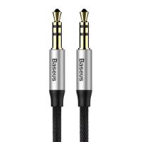 Baseus Кабель Yiven Audio Cable M30 0.5M Silver+Black