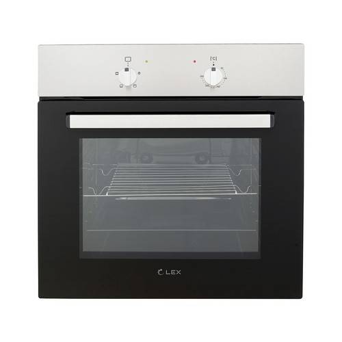 Встраиваемый электрический духовой шкаф Lex EDM 040 BL / 62 л, независимый, до 250 °C, класс - A, 59.5 см*59.5 см*53 см / Global