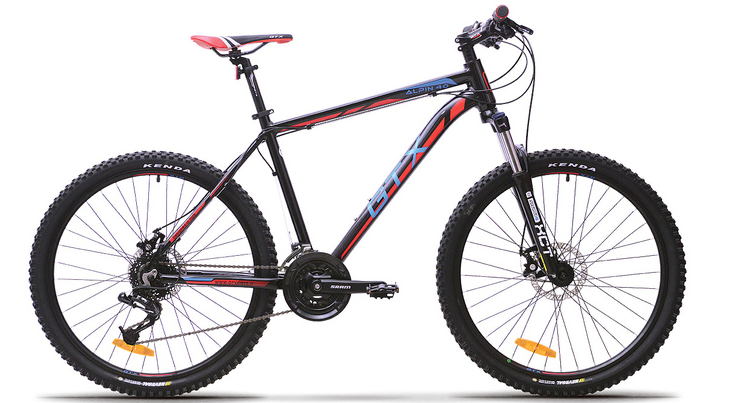 Велосипед горный (MTB) GTX Alpin 40 | Размер колеса - 26 | Размер рамы - 19 | Количество скоростей - 24 | Материал рамы - Алюминиевый сплав