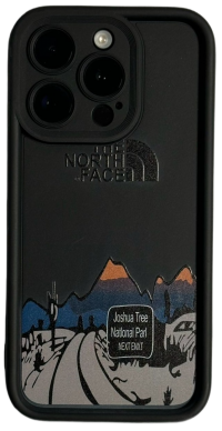 Чехол The North Face для Apple iPhone 15 Pro | Цвет: Черный
