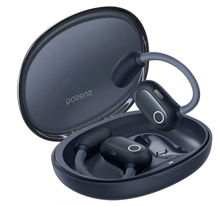 Беспроводные наушники Baseus Eli Sport 1 Open-Ear TWS Earbuds Black | Накладные | Шумоподавление: активное | Микрофон | Сенсорные