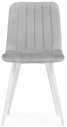 Woodville Стул на металлокаркасе "Дани" светло-серый | Ширина - 43; Глубина - 48; Высота - 85 см