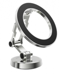 Acefast автодержатель D20 магнитный складной держатель на клейкой основе, цвет silver