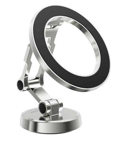 Acefast автодержатель D20 магнитный складной держатель на клейкой основе, цвет silver