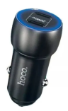Автомобильное зарядное устройство HOCO Z48 Tough / 2xUSB-C, 3А, PD20W, 40W (черный) /