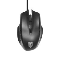 Проводная мышь Jet.A Comfort OM-U54 серая (800/1200/1600/2400dpi, 5 кнопок, USB)