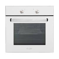 Встраиваемый электрический духовой шкаф Lex EDM 040 WH / 62 л, независимый, до 250 °C, класс - A, 59.5 см*59.5 см*53 см / Global