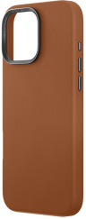 Uniq чехол для iPhone 16 Pro Max эко-кожа Lyden Caramel 