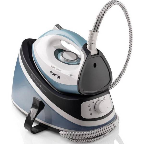 Парогенератор Gorenje SGH2200LBC /  Давление пара  4.5 Бар., мощность потребления 2200 Вт, подача пара - 50 г/мин, паровой удар - 100 г/мин, Global