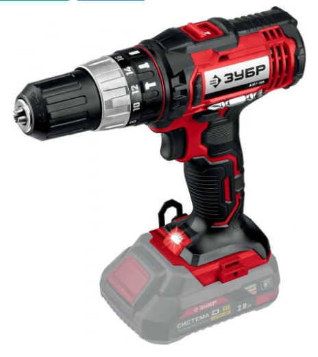 Зубр Ударная дрель-шуруповерт ДШУ-185 | Серия-МАСТЕР | Количество аккумуляторов в комплекте-0 | Крутящий момент-40 Нм | Напряжение аккумулятора-18 В | Количество скоростей-2 | Тип аккумулятора-Li-Ion