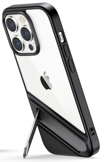 Ugreen Защитный чехол LP636 (90927) Kickstand Protective Case для iPhone 14 Pro Max с раскладывающейся подставкой. Цвет: черный